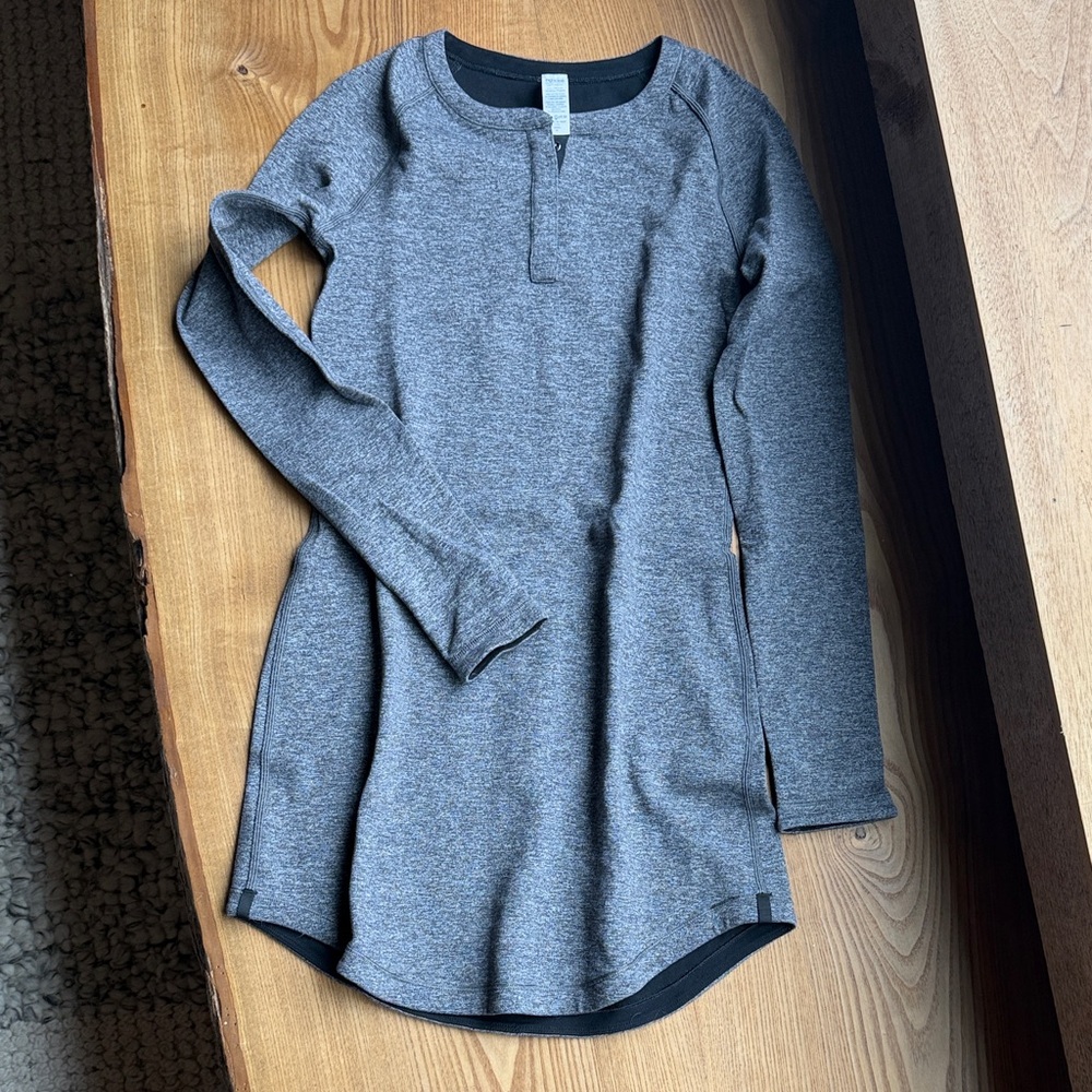 Ivivva Heather Gray Long Sleeve Dress